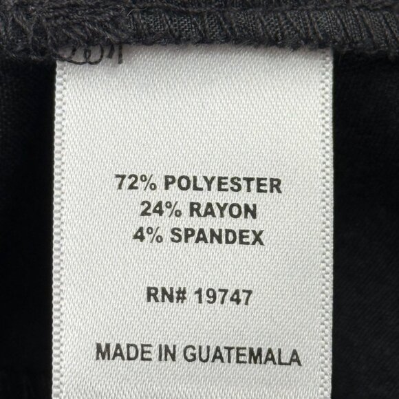 Liz Claiborne Women's Margot Wide Leg Stretch Pleated Charcoal Trouser Sz 14 NWT - Picture 7 of 11